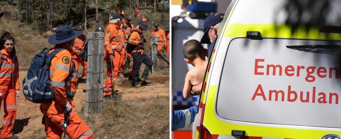 Lograron rescatar a un niño que estuvo perdido en el bosque de Australia por 3 días