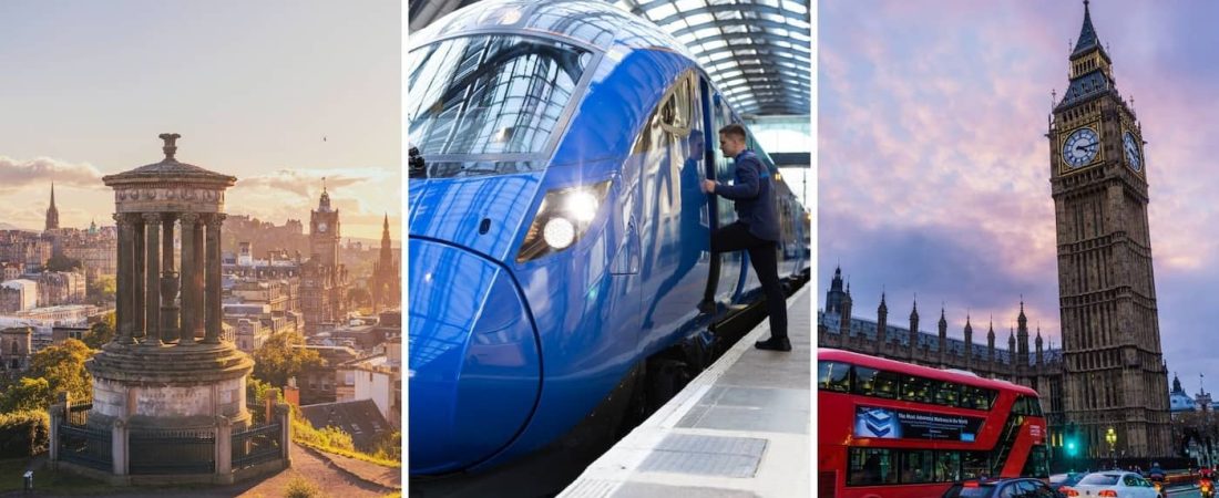 Lumo, el tren que conecta Londres con Edimburgo, ya tuvo su debut oficial