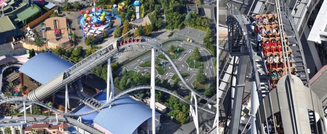 35 personas quedaron atrapadas en lo alto de una montaña rusa en Universal Studios Japan