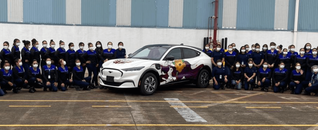 Mustang Mach-E Así es el primer vehículo de Ford ensamblado 100% por mujeres en México 1