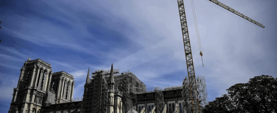 Notre Dame A partir de hoy ponen en marcha una nueva (y peligrosa) etapa de su reconstrucción 1