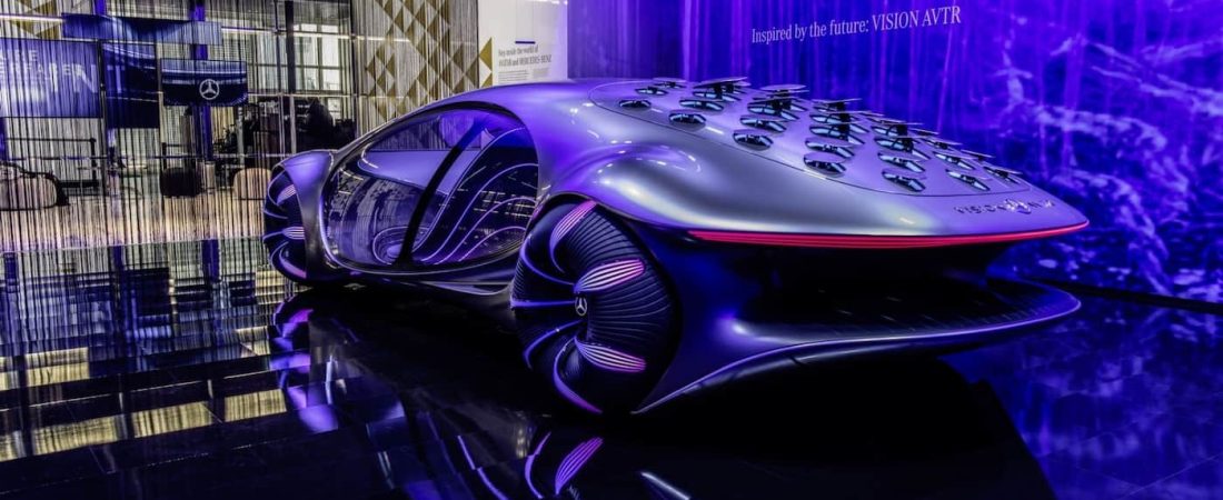 Mercedes Benz presentó un nuevo auto que puedes controlarlo con tu mente