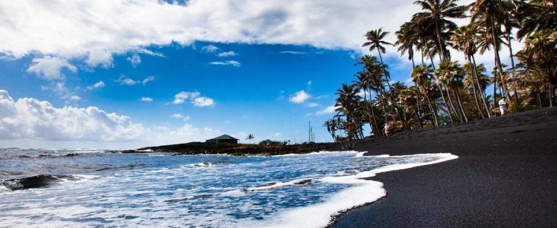 Punaluu Black Sand Beach