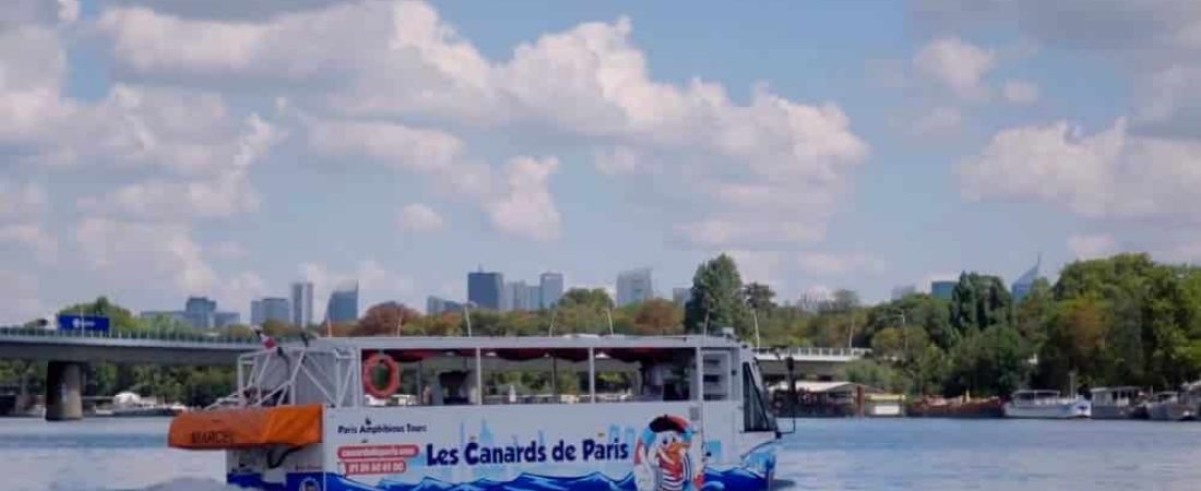 París Este nuevo colectivo anfibio permite recorrer la ciudad de París y surcar las aguas del río Sena-5