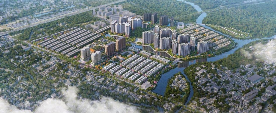 Arquitectos presentan un plan para construir una ciudad dentro de otra en Vietnam