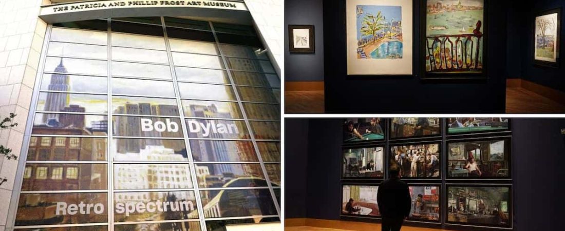 Retrospectum: las pinturas de Bob Dylan ya tienen su propia exhibición en Miami