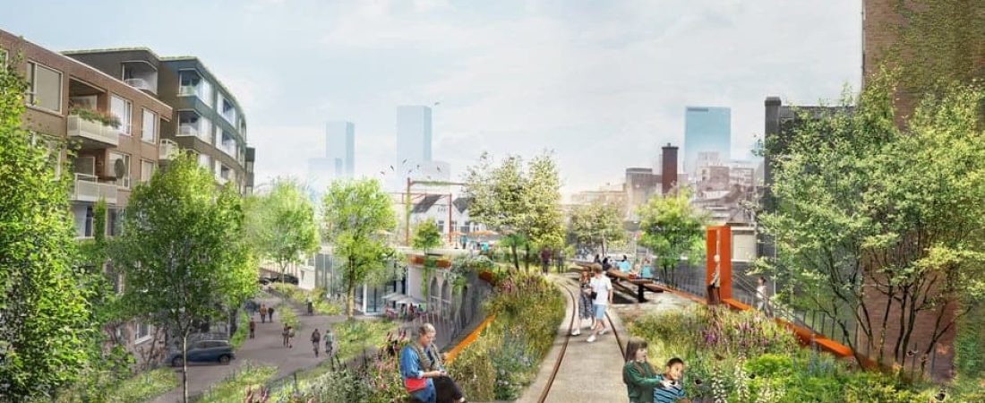 Rotterdam estrenará Hofbogenpark, un parque elevado al mejor estilo 'High Line' para disfrutar del aire libre 2