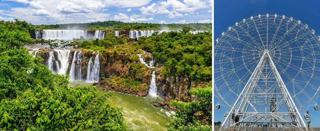 Fue inaugurada la rueda de la fortuna más alta de Latinoamérica y se encuentra cerca de Iguazú