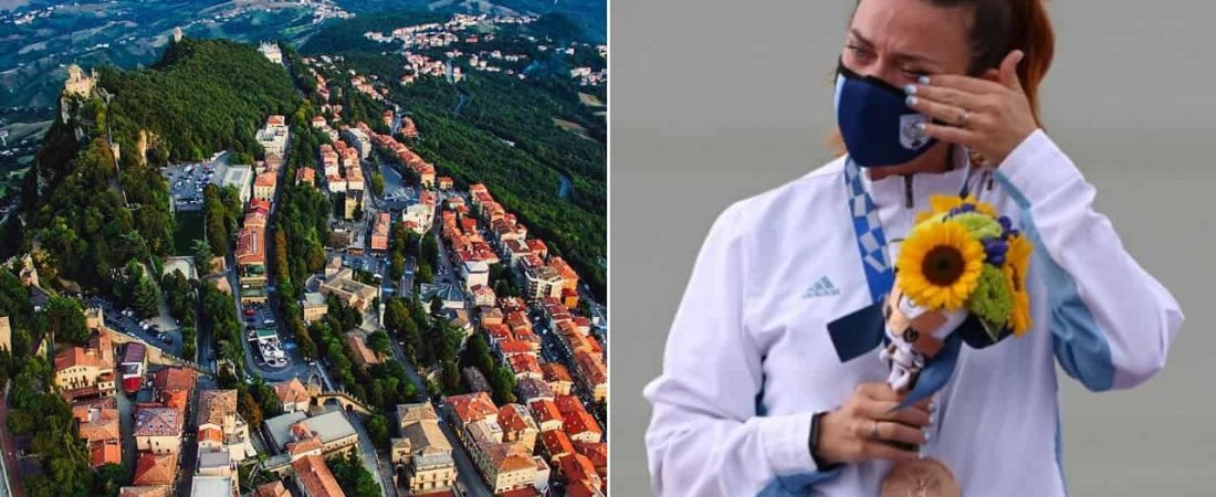 San Marino se convierte en el país más pequeño del mundo en ganar una medalla olímpica