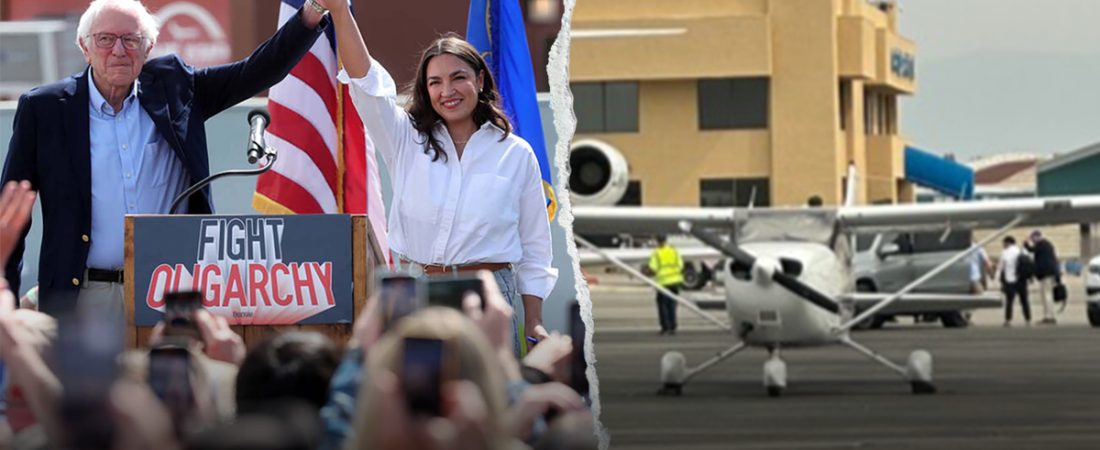 Sanders-y-Ocasio-Cortez-usan-jets-privados-en-gira-politica-intriper.jpg