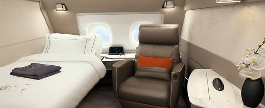 Singapore Airlines New A380 First-Class Suites