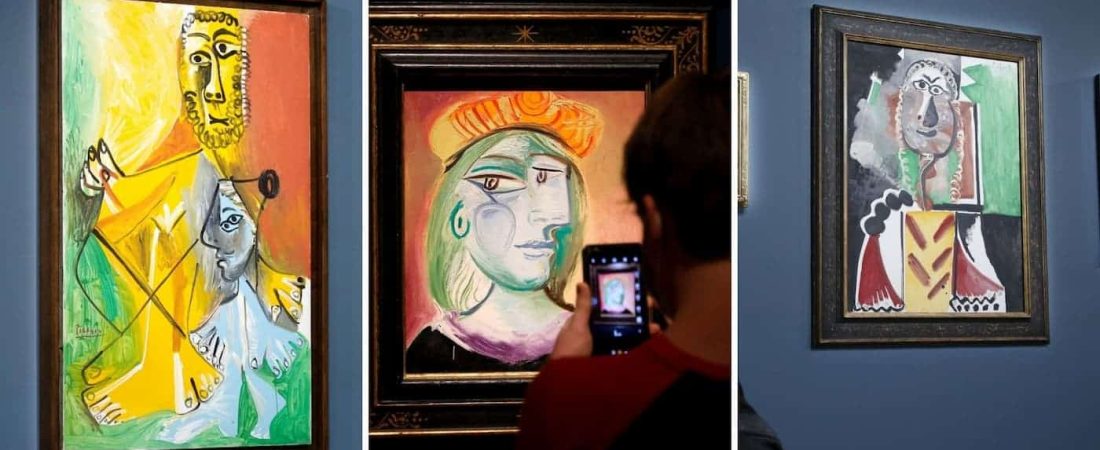 11 obras de Picasso fueron subastadas por un valor total que superó los 108 millones de dólares