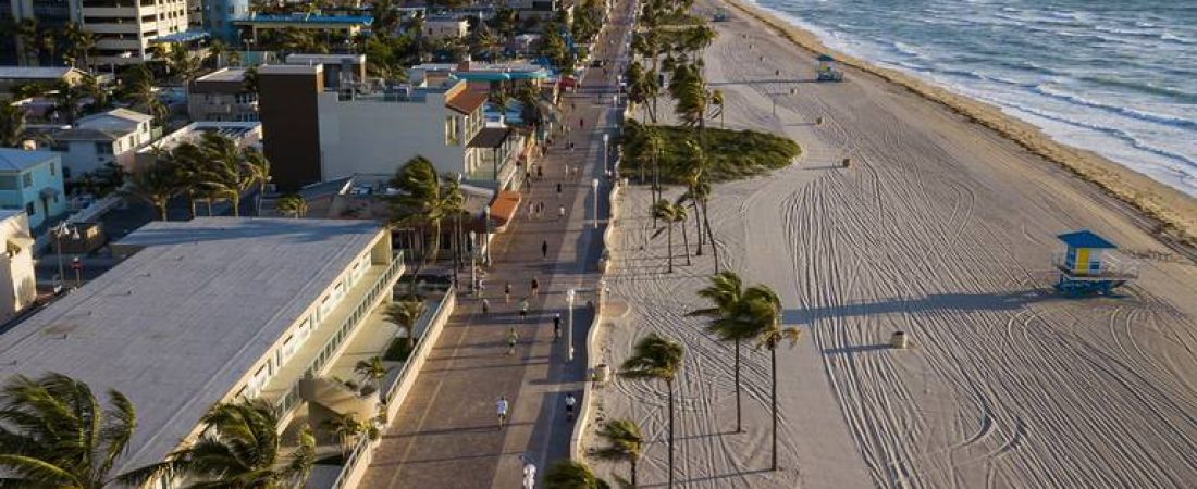 Suspendieron la reapertura de playas en Miami debido a los incidentes que se registran en Estados Unidos 1