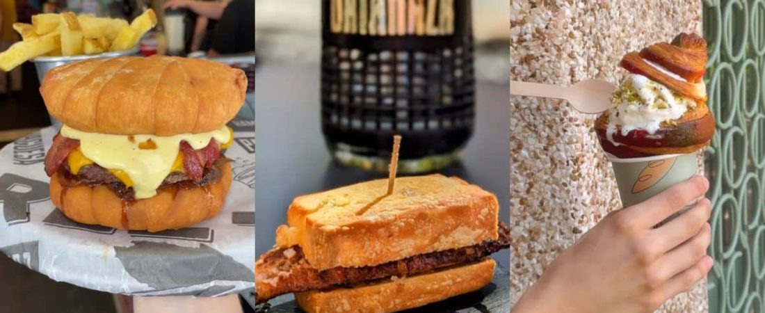 Tequeburgers, chori-chipa y croissants con helado 3 combinaciones exóticas para descubrir en Buenos Aires