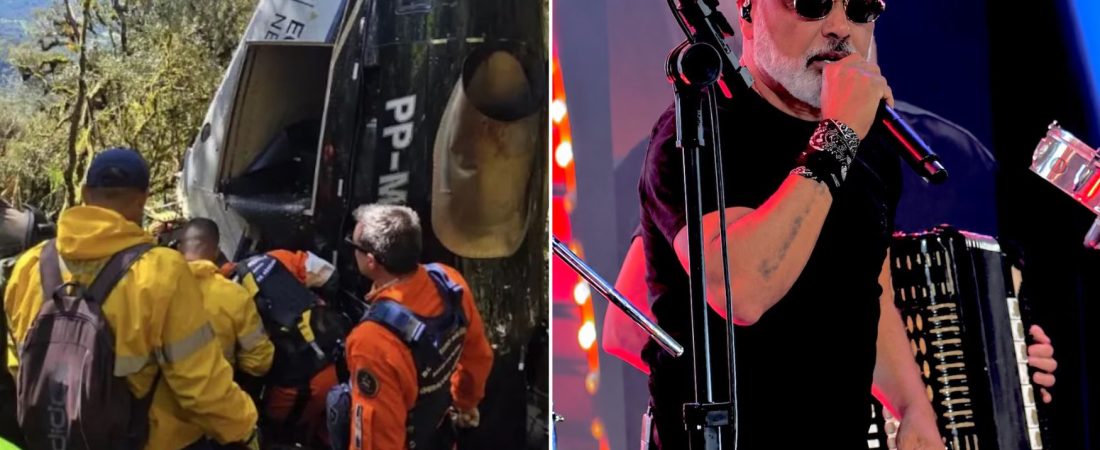 Un helicóptero se estrelló en Santa Catarina y murió una reconocida estrella de la música brasileña