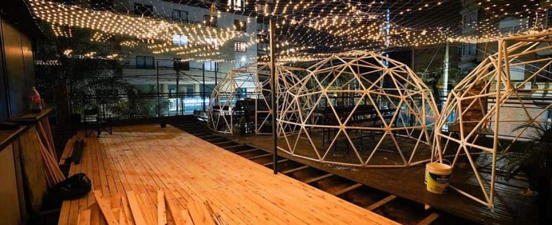 Un restaurante argentino propone domos para asegurar el distanciamiento social entre los comensales
