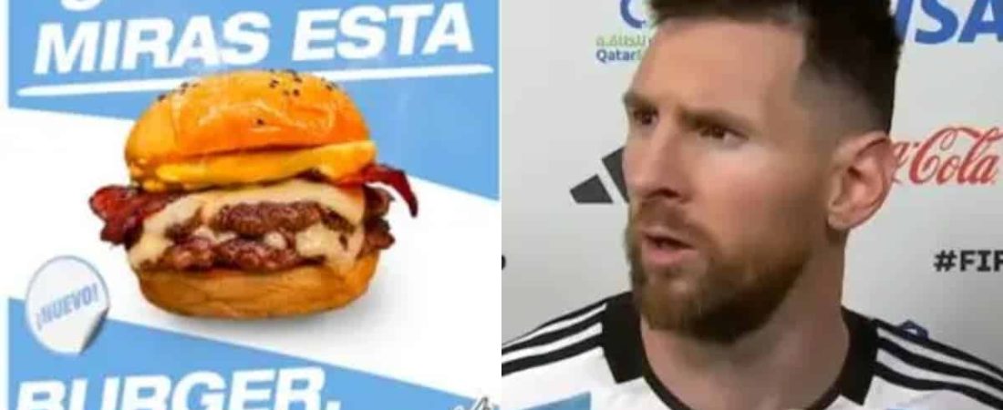 Una hamburguesería en Madrid creó la hamburguesa Bobo en homenaje a Leo Messi es elaborada con salsa holandesa y queso gouda-1