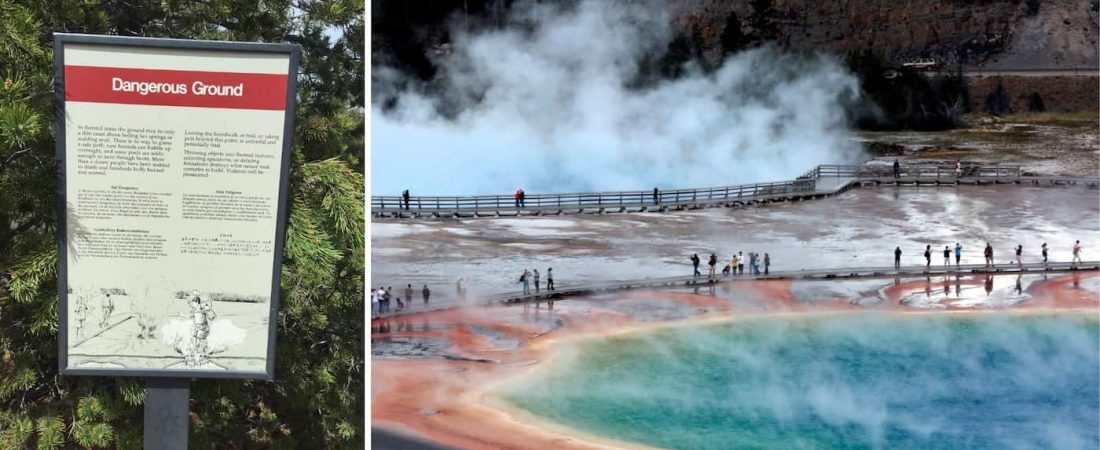 Una mujer fue sentenciada a prisión por ingresar a una parte restringida del parque Yellowstone