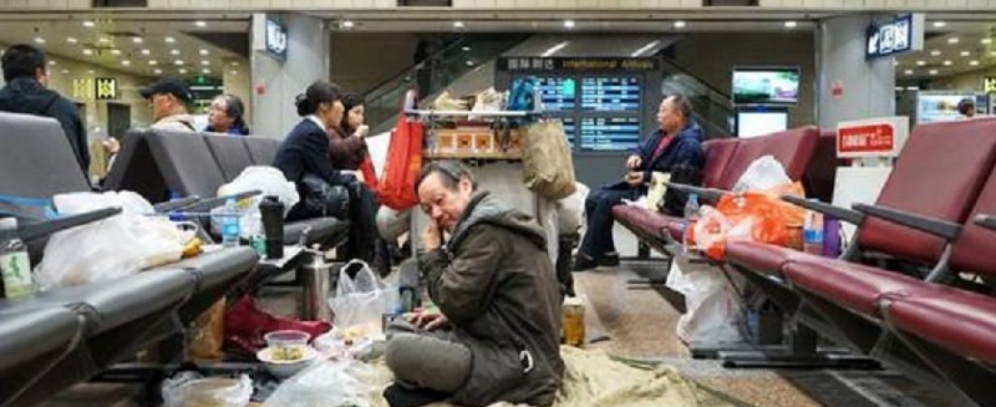 vive en un aeropuerto hace 14 años