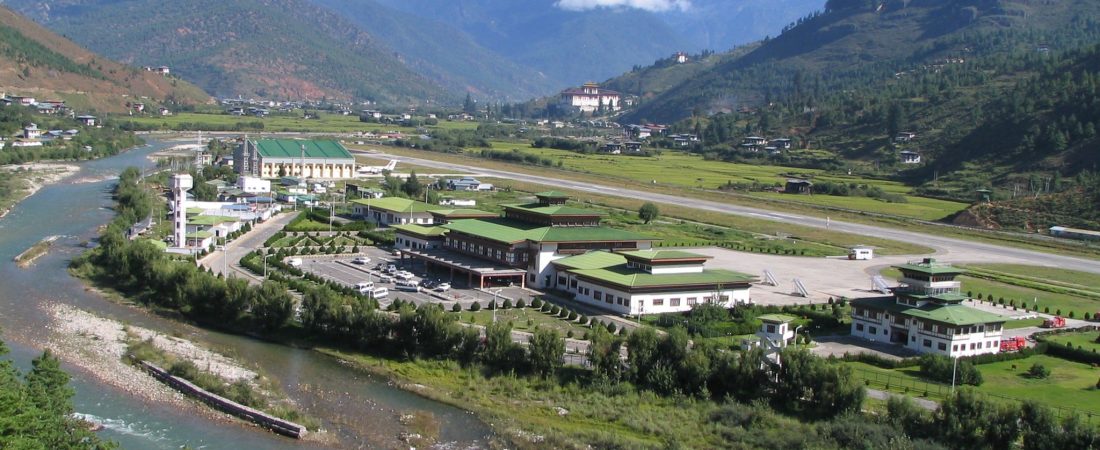 aeropuerto de Paro en Bután