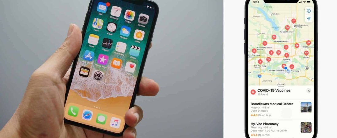 Apple Maps muestra cuáles son los sitios de vacunación contra COVID-19 más cercanos