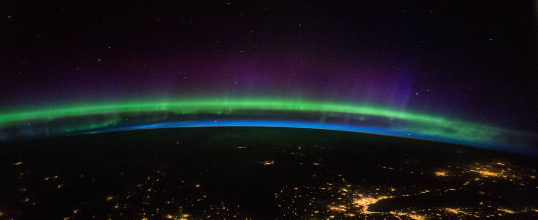 Astronautas compartieron increíbles imágenes de las auroras