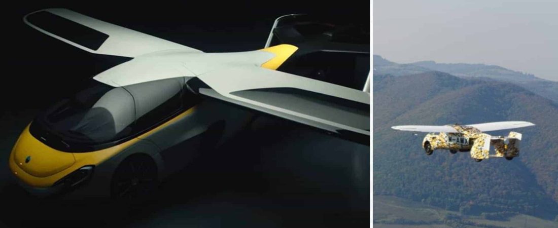 El auto volador de AeroMobil estaría a la venta para el año 2023