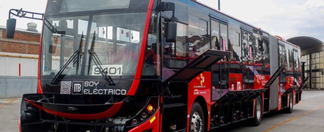 Ciudad de México tiene su primer autobús que es 100% eléctrico