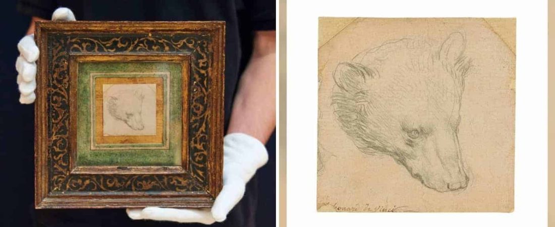 Un pequeño boceto de Leonardo da Vinci fue subastado por más de 12 millones de dólares