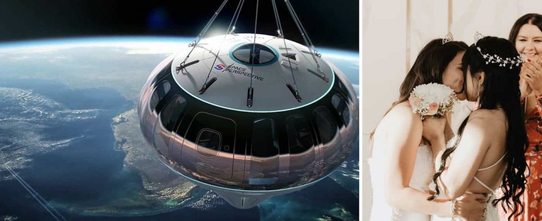 Tener una boda en el espacio es posible y ya están tomando reservas