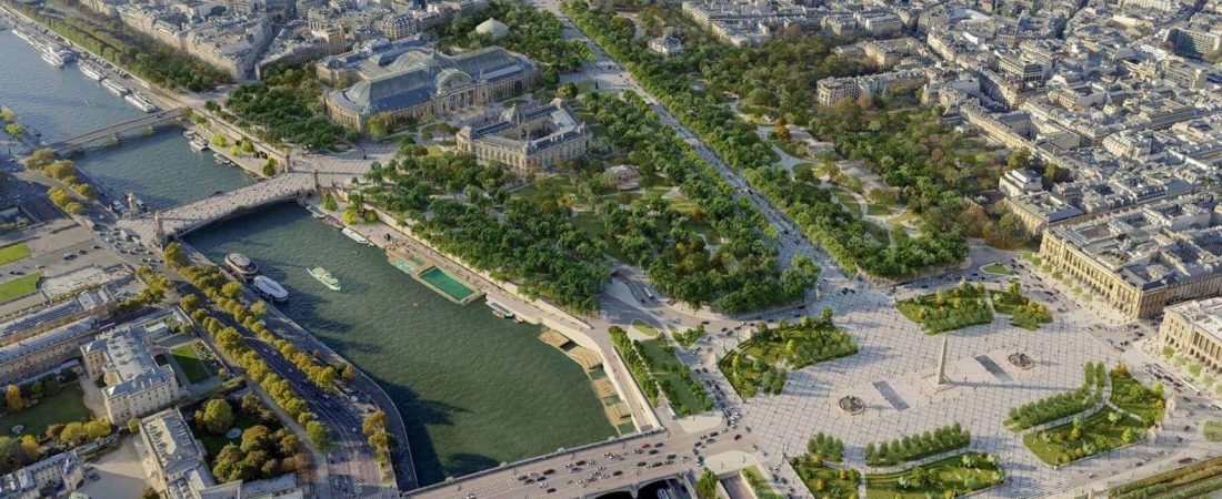 París planea convertir los Campos Elíseos en un 'extraordinario jardín'