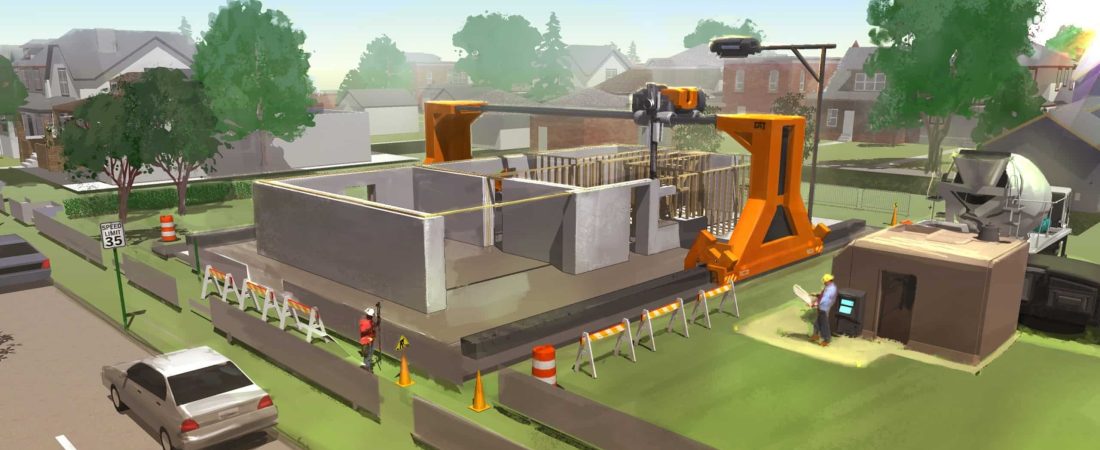 Impresoras 3D podrían contribuir a construcciones más ecológicas utilizando suelo local