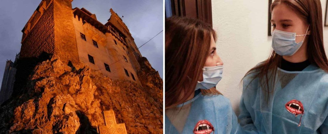 El castillo de Drácula, en Rumania, ofrece a sus visitantes la posibilidad de vacunarse contra el COVID-19