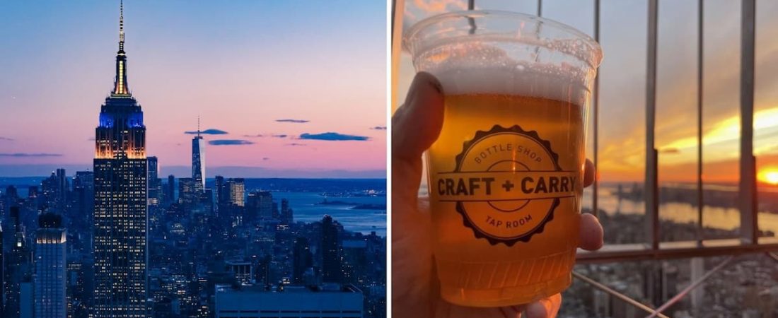 Esta cerveza sólo se puede disfrutar en el edificio más famoso de Nueva York