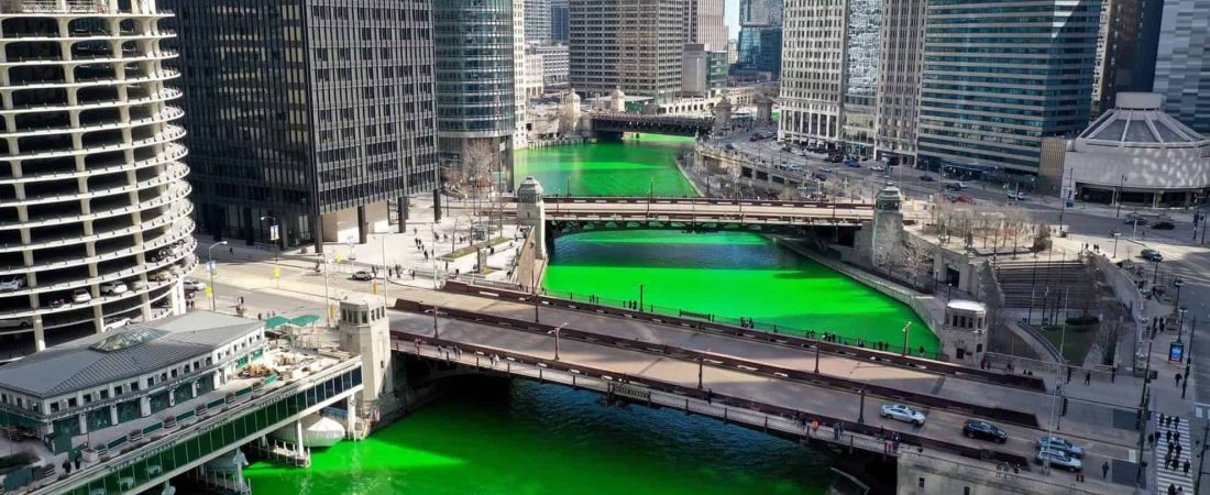 Estados Unidos: Chicago tiñó uno de sus ríos de verde para celebrar el día de San Patricio