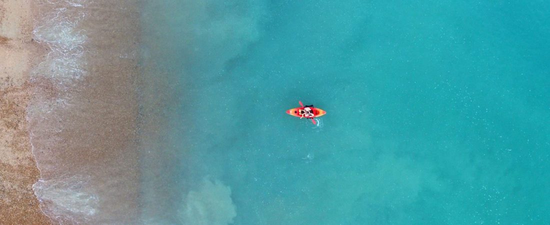 Kayak en Grecia