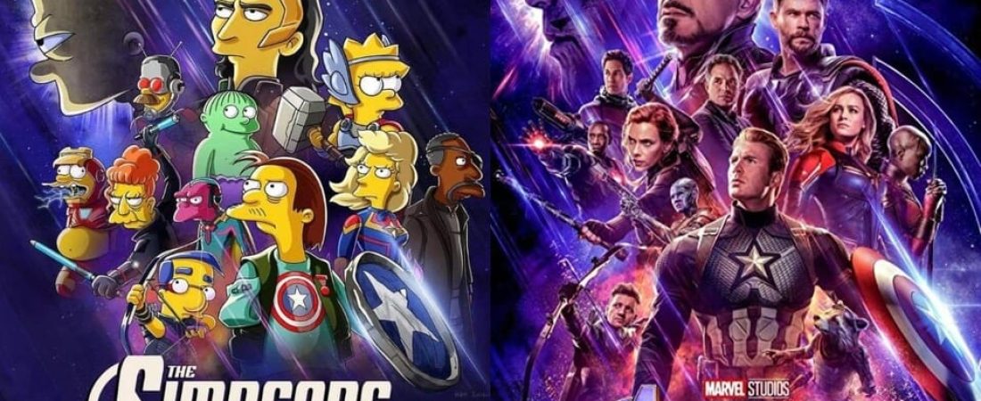 crossover de Simpsons y Marvel