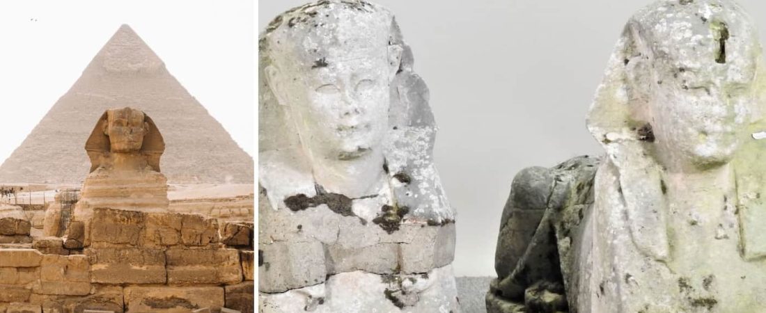 Dos estatuas de jardín descuidadas se vendieron por más de 200.000 dólares porque podrían ser obras del antiguo Egipto