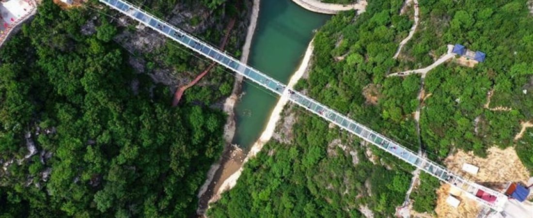 puente de vidrio