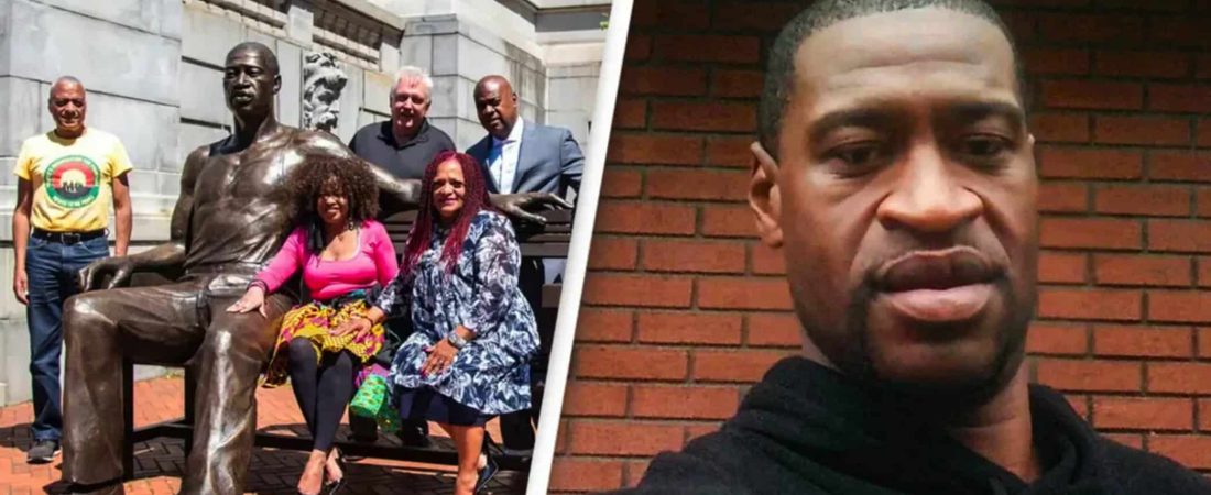 george floyd estatua