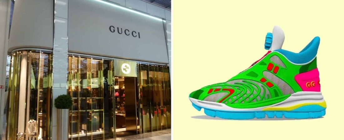 Así son las primeras zapatillas virtuales de Gucci que solo se pueden usar en entornos digitales