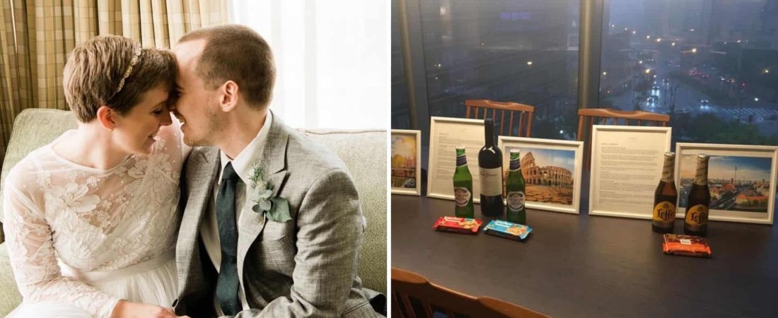 Estados Unidos: el hotel Hilton organizó una luna de miel estilo "escapada europea" para una pareja que no pudo viajar