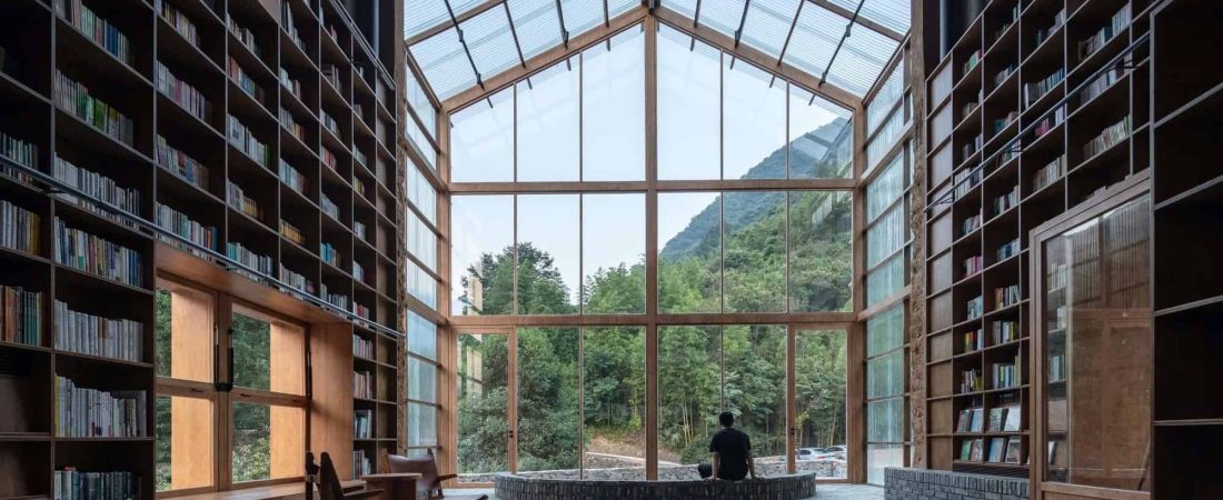 En China existe un hotel biblioteca en el cual puedes pasar la noche