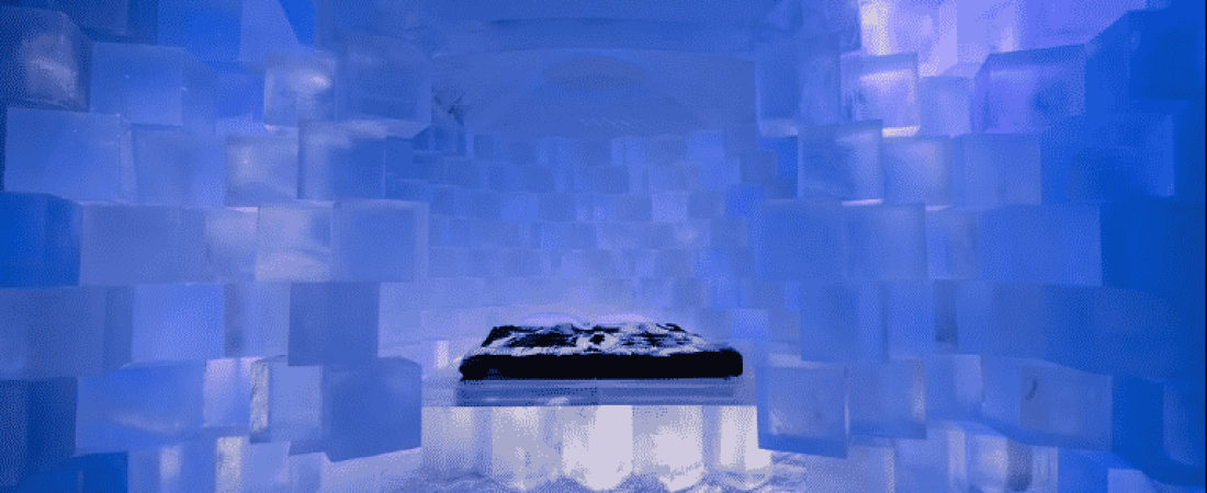 hotel de hielo en Suecia