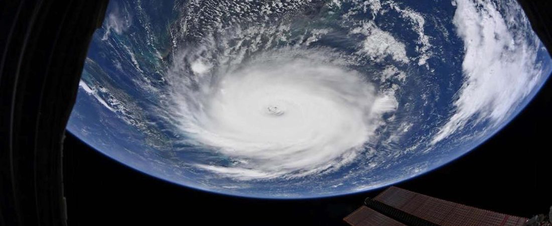 Hurricane Dorian is shown from the International Space Station more than 200 miles above the earth as it churns in the north-western Caribbean near the United States mainland in this photo taken September 2, 2019. Picture taken September 2, 2019. Christina Koch/NASA/Handout via REUTERS  ATTENTION EDITORS - THIS IMAGE WAS PROVIDED BY A THIRD PARTY