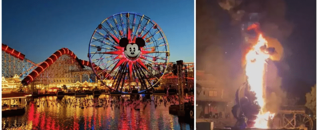 disney incendio