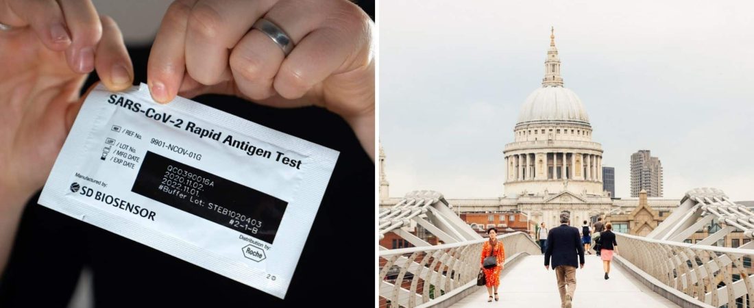 Las personas de Inglaterra podrán realizarse dos pruebas de COVID-19 por semana de forma gratuita