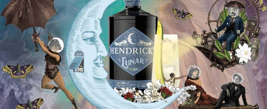 La marca de ginebra Hendrick's está lanzando una edición limitada llamada Lunar Gin, una bebida para celebrar la primera luna llena de 2021