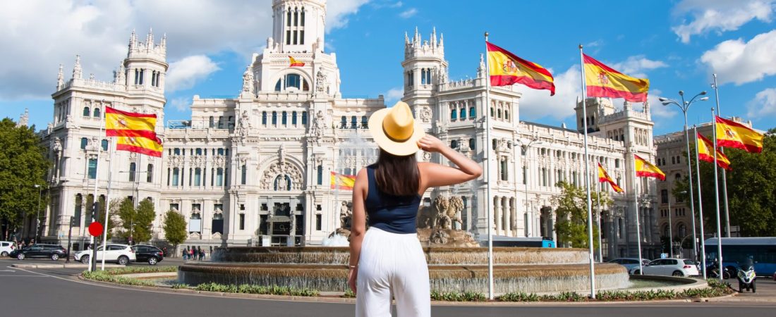 Palacio,De,Comunicaciones,,Famous,Landmark,In,Madrid,,Spain.