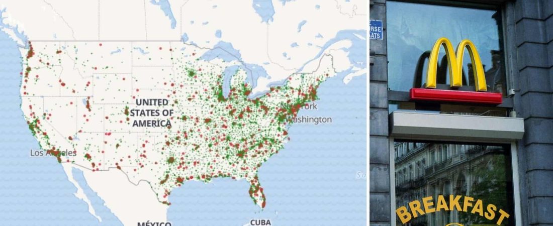 Estados Unidos: desarrollaron una página que muestra en qué McDonald's funciona la máquina de helados